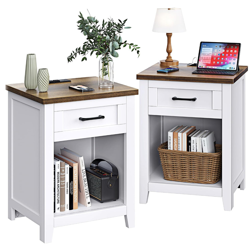 Decofy Nightstand End Tables