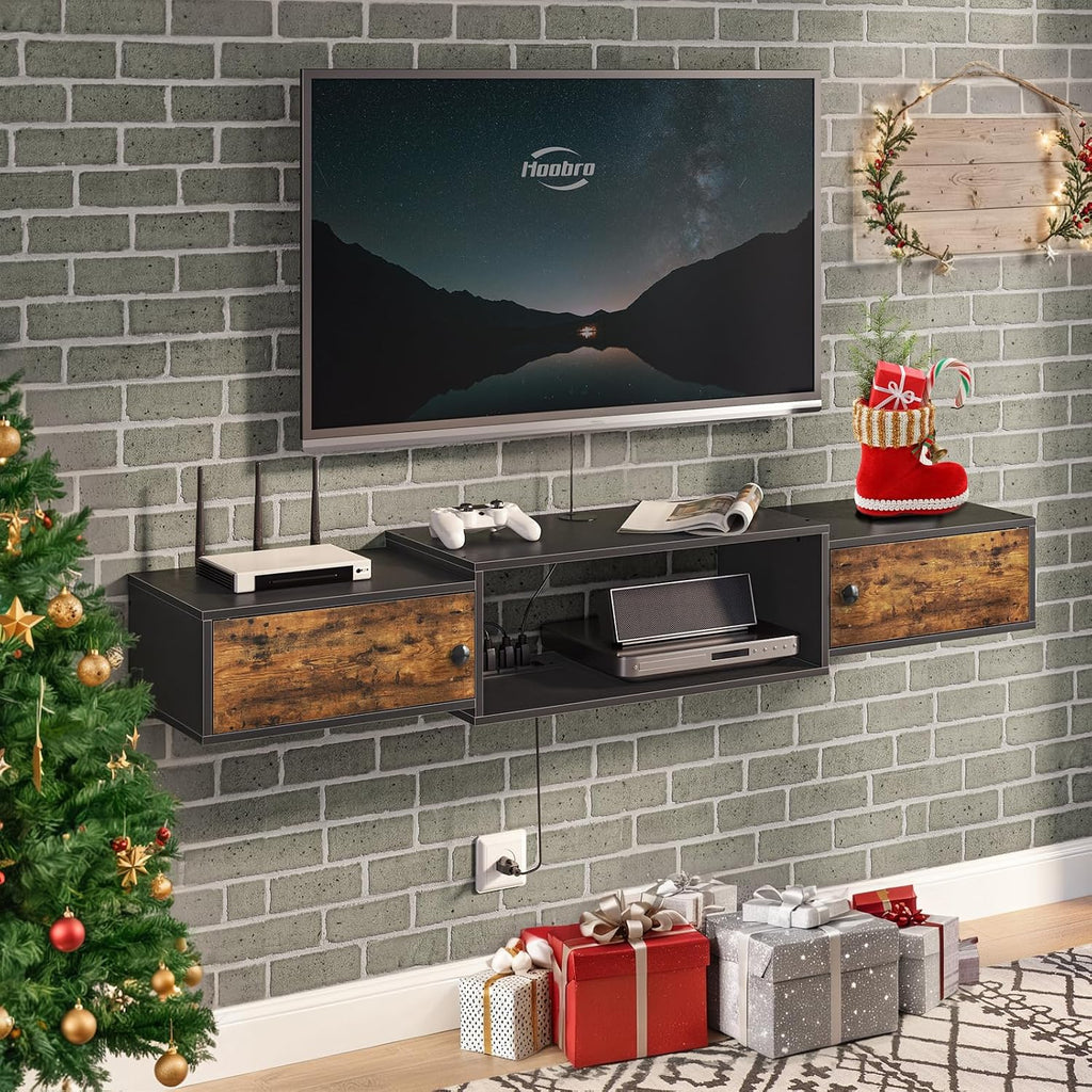 Floating TV Stand Wall