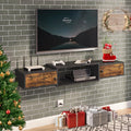Floating TV Stand Wall