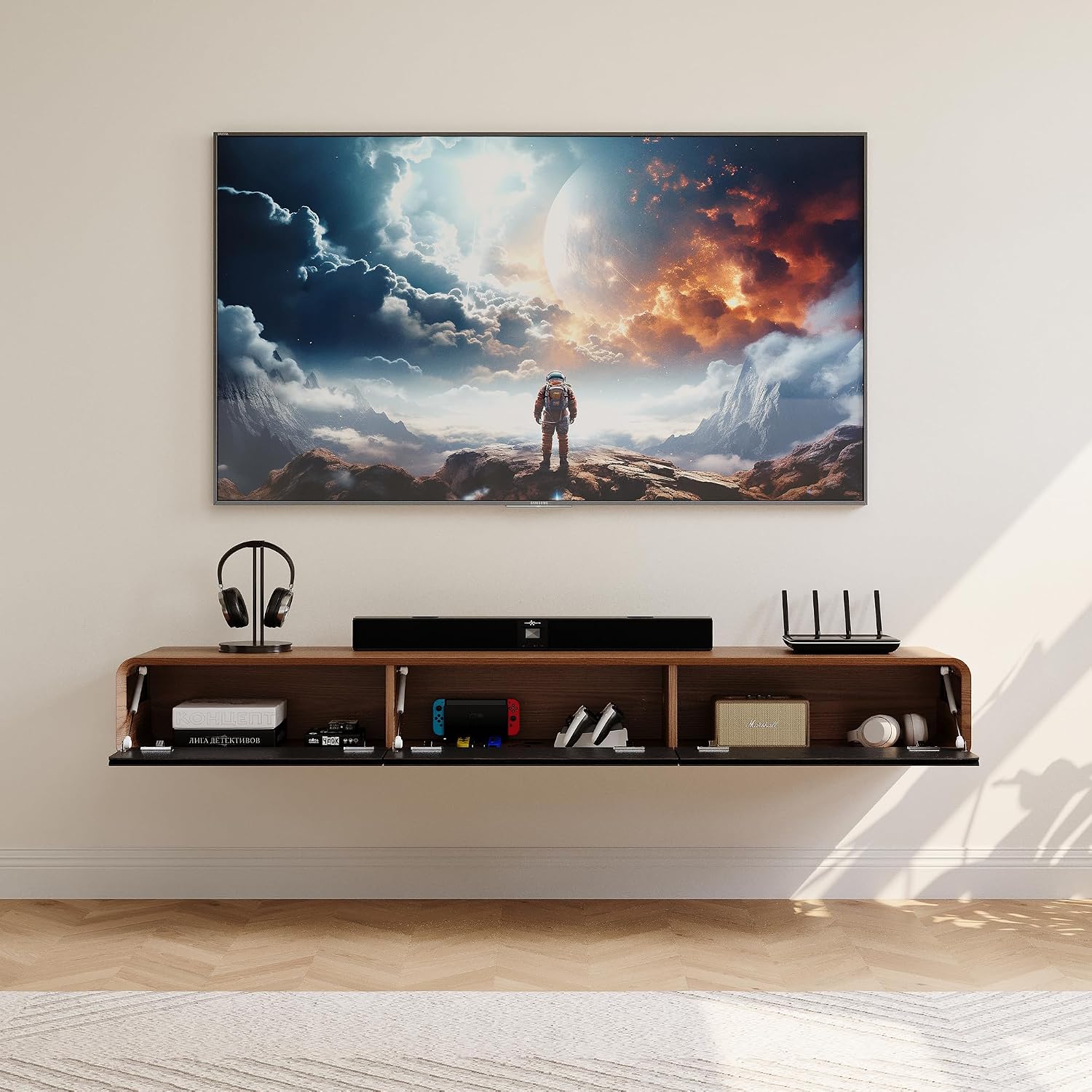 Povison Fully-assembled Floating TV