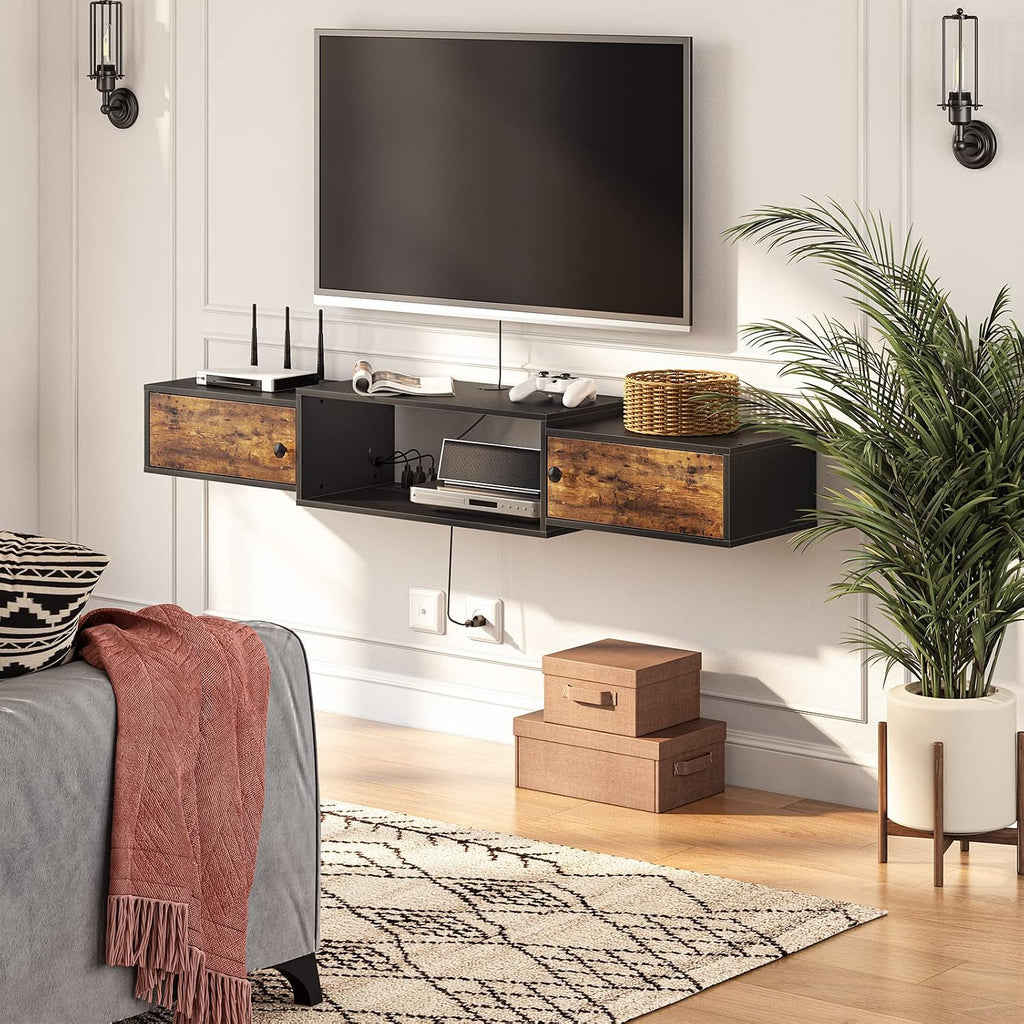 Floating TV Stand Wall