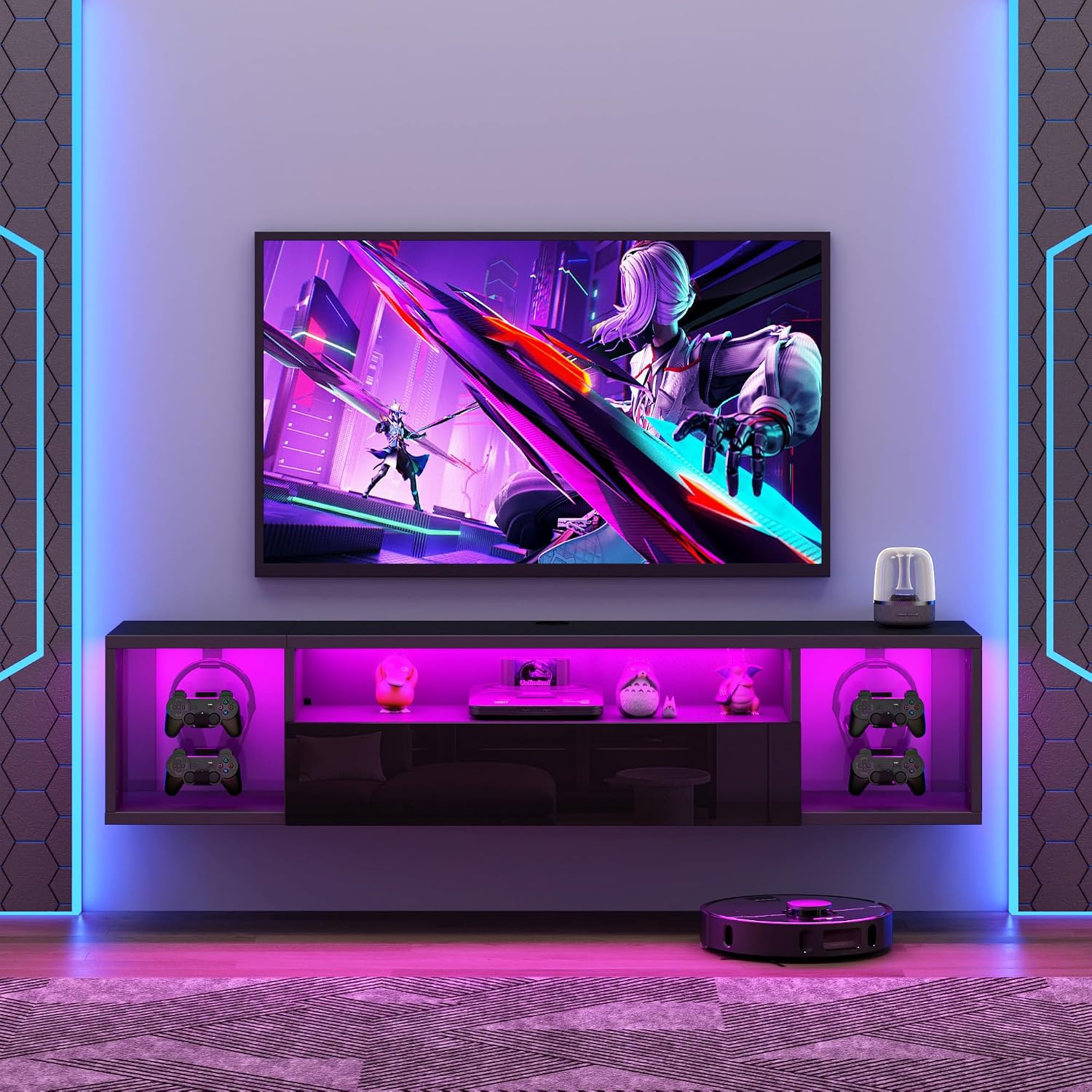 Sogespower Floating TV Stand