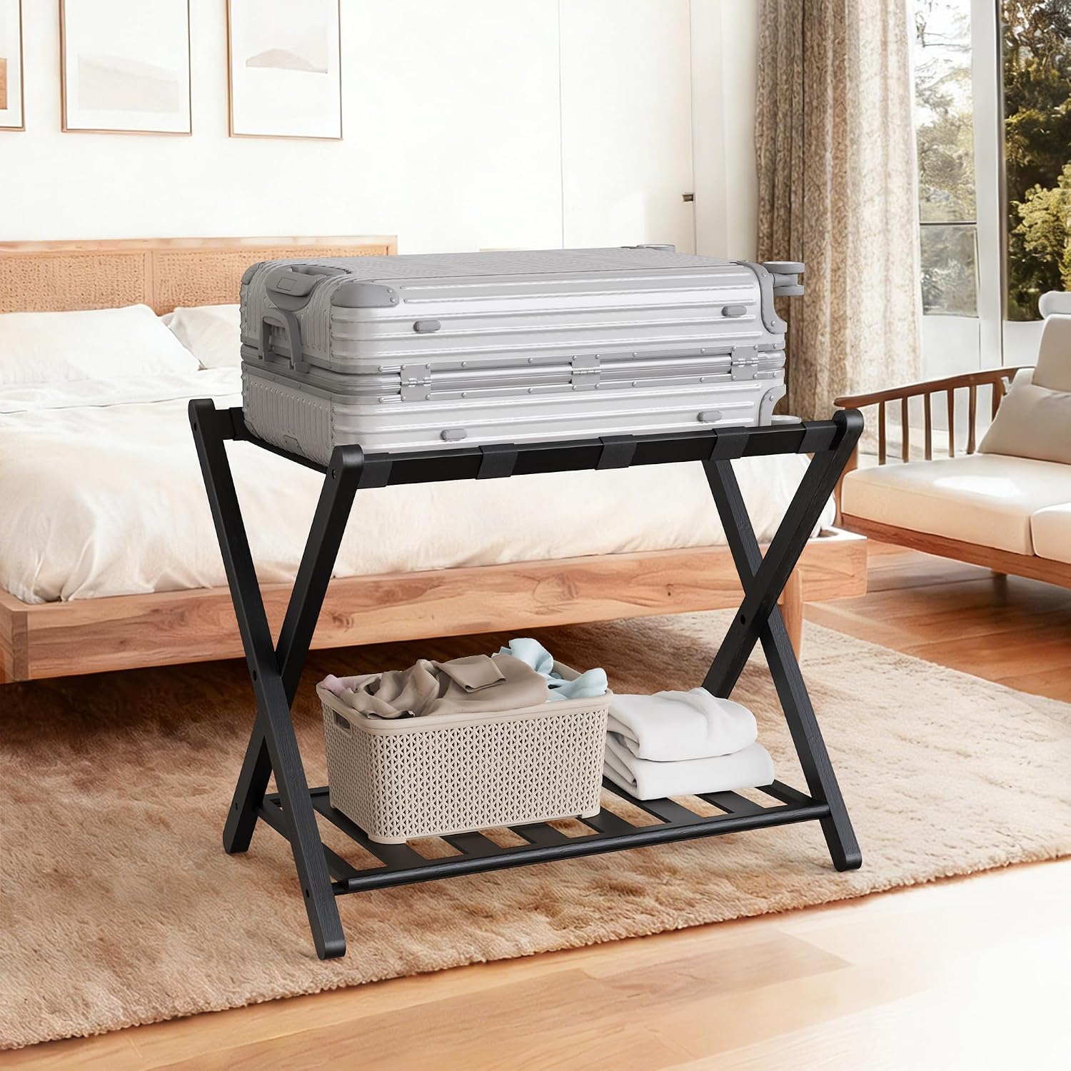 Fully Luggage Racks Suitcase