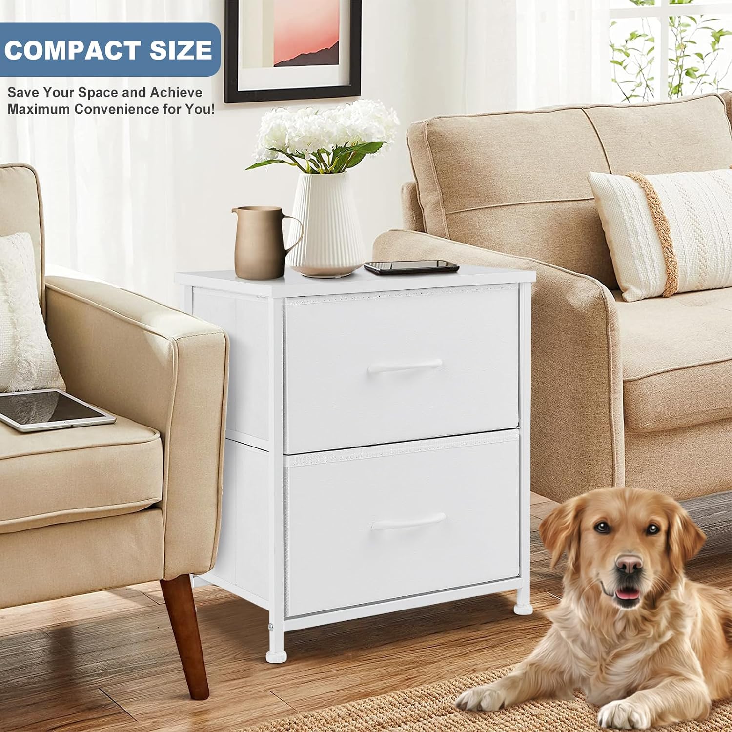 Dumos Nightstand Dresser End