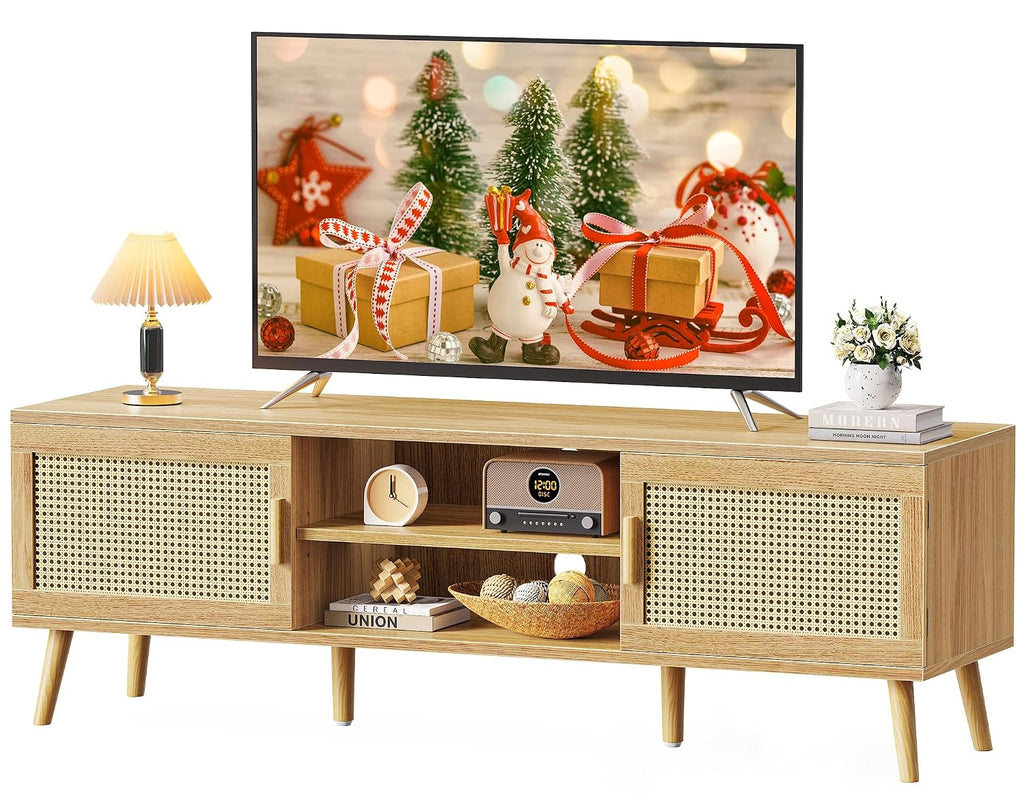 Boho TV Stand Entertainment
