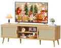 Boho TV Stand Entertainment