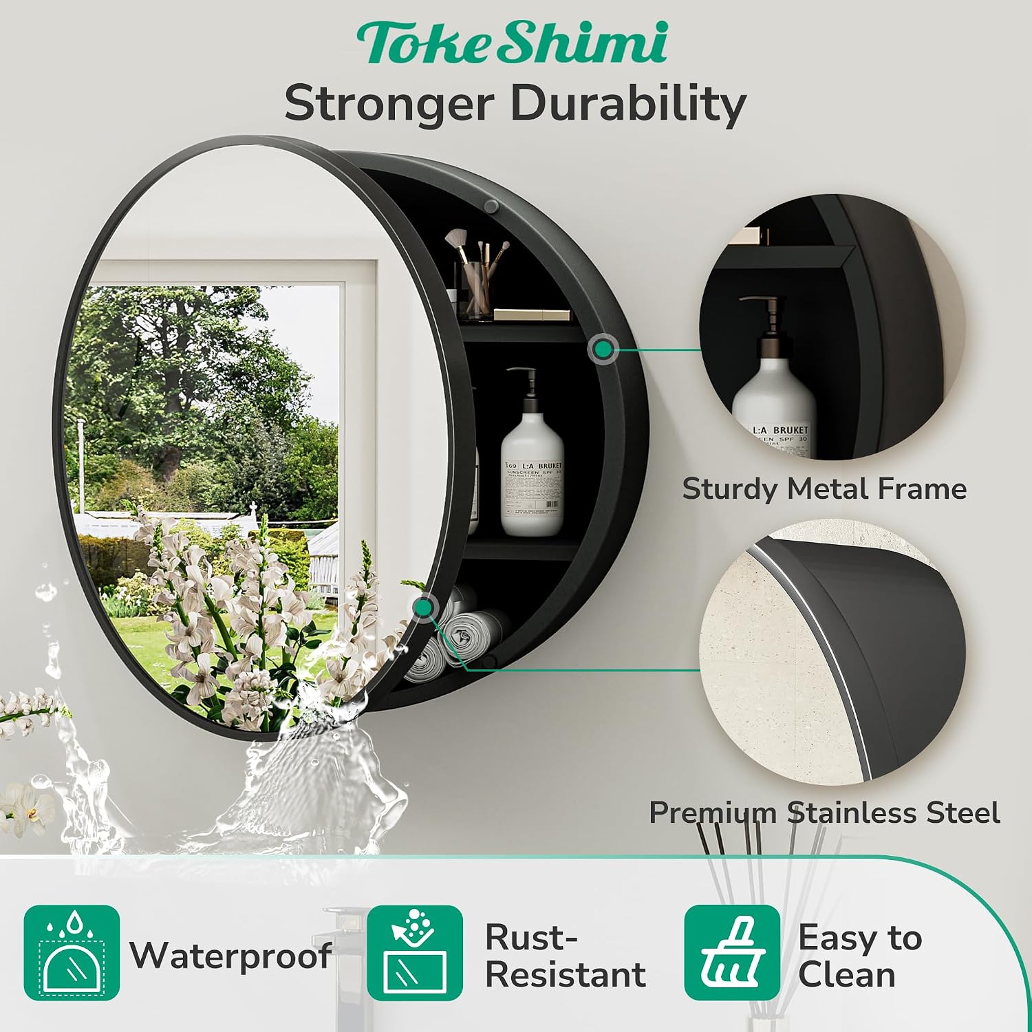 Tokeshimi Medicine Cabinet Vanity