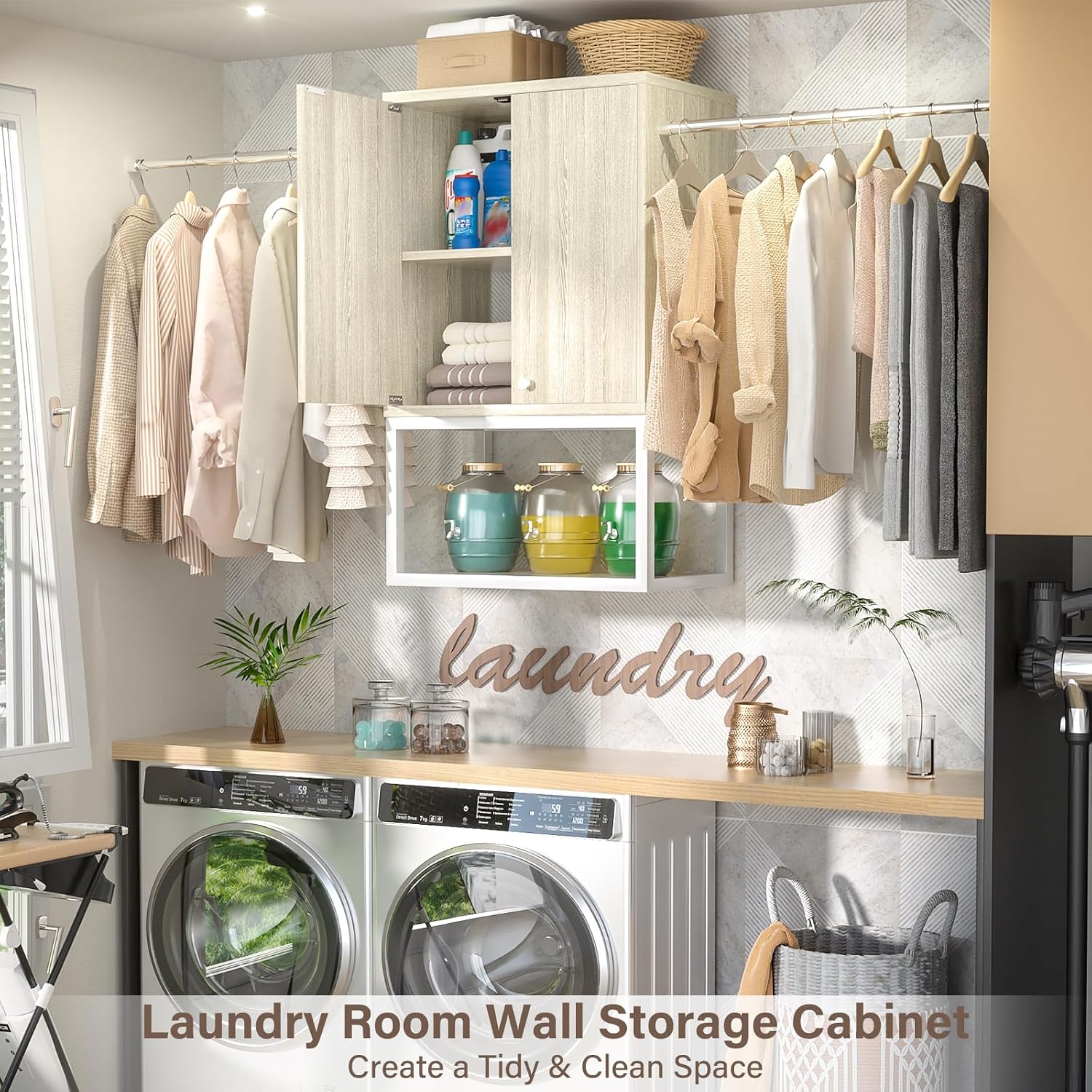 Homieasy Cabinet Laundry Medicine