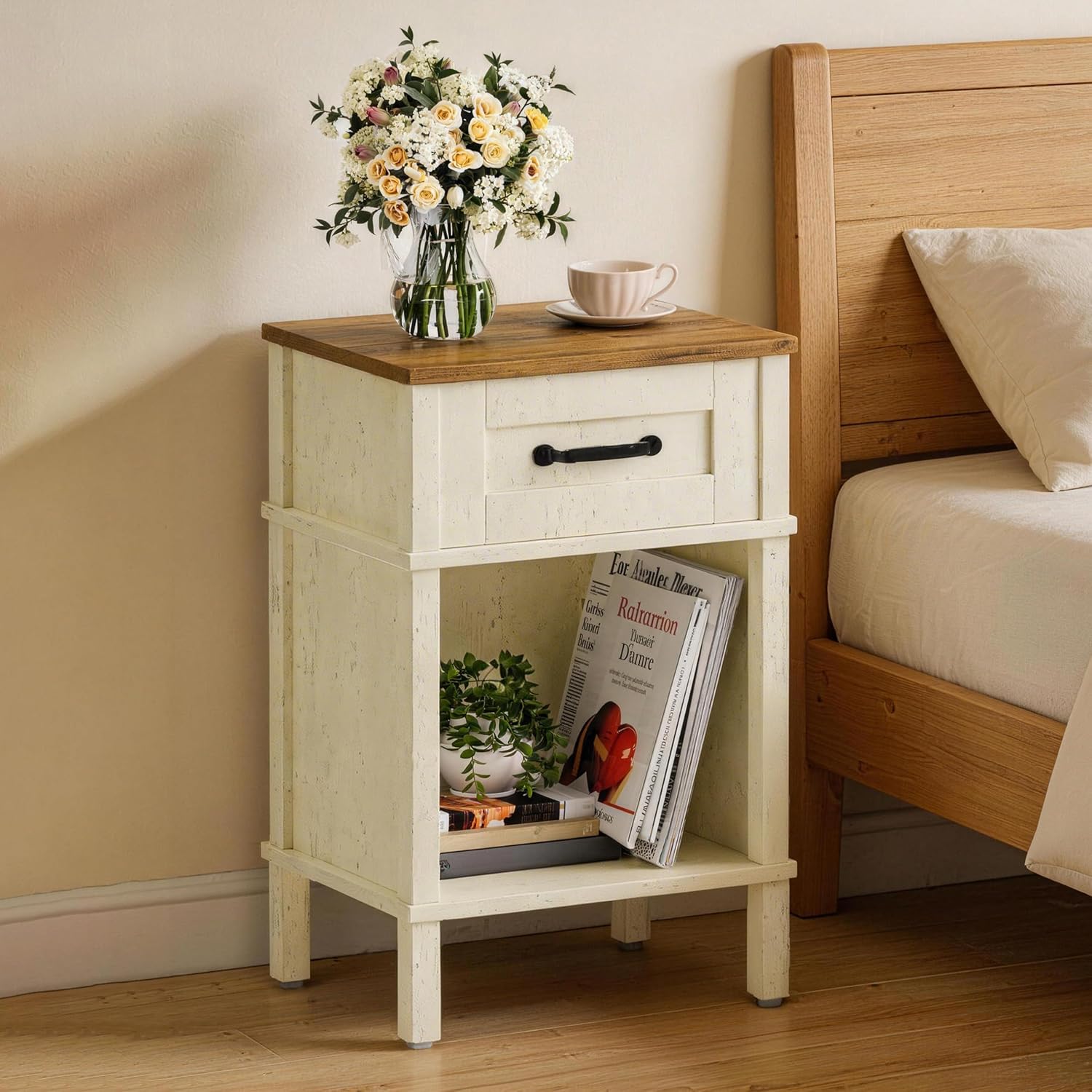 Yauktak Nightstand Bedside Table