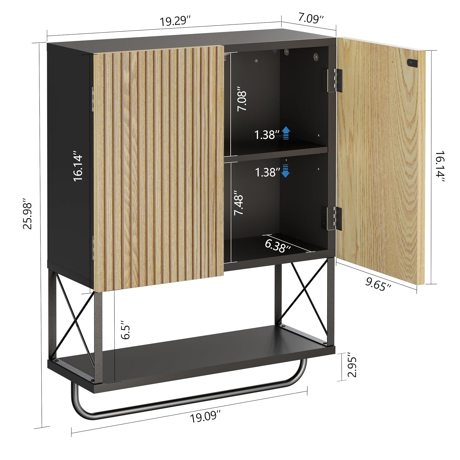 Hokyhoky Wall Medicine Cabinet