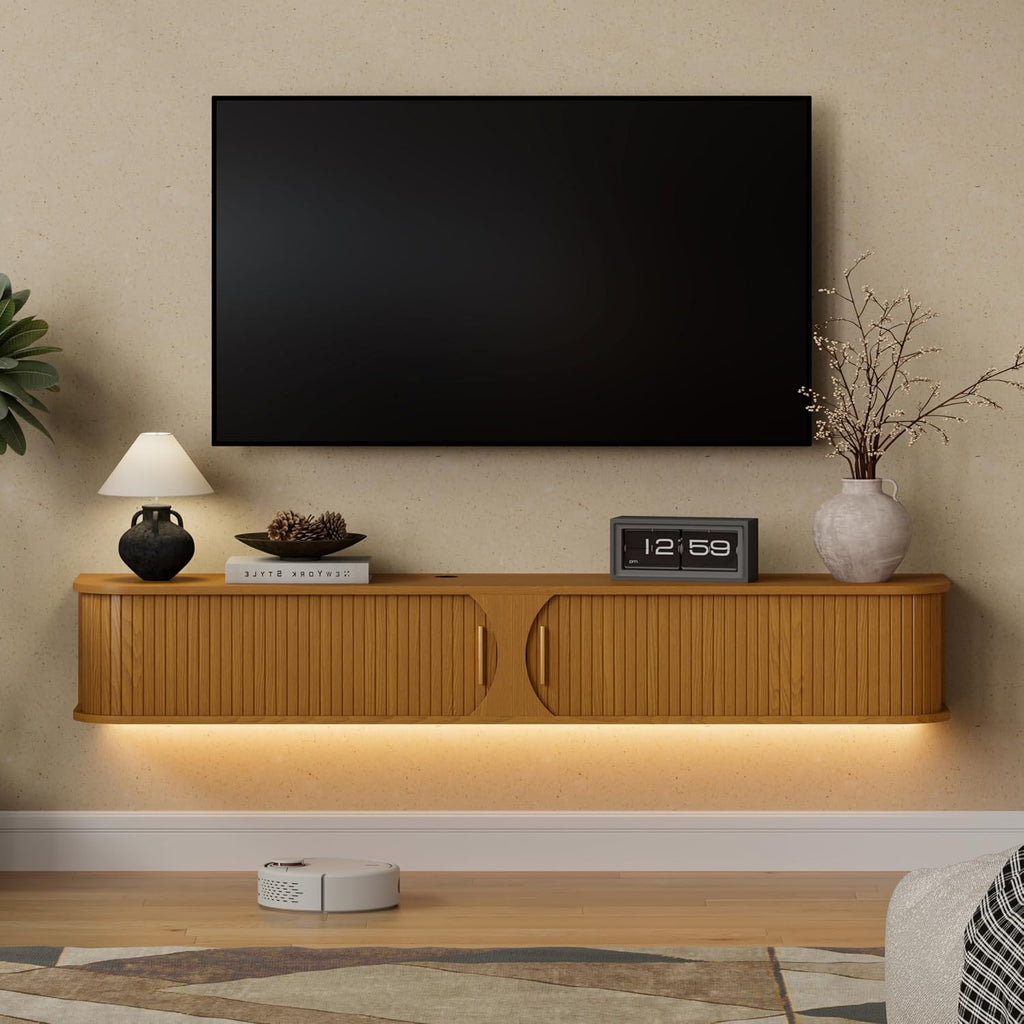 Floating TV Stand Console