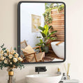 Movo Medicine Cabinet Mirror,black