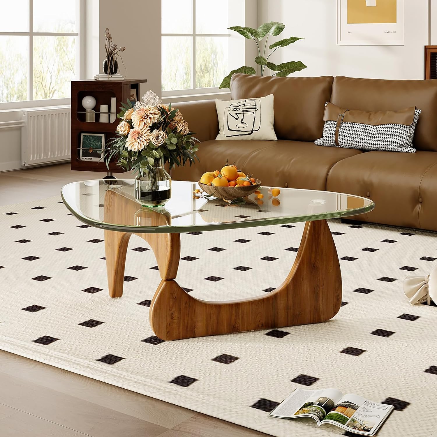 Coffee Table Sliding Cabinet