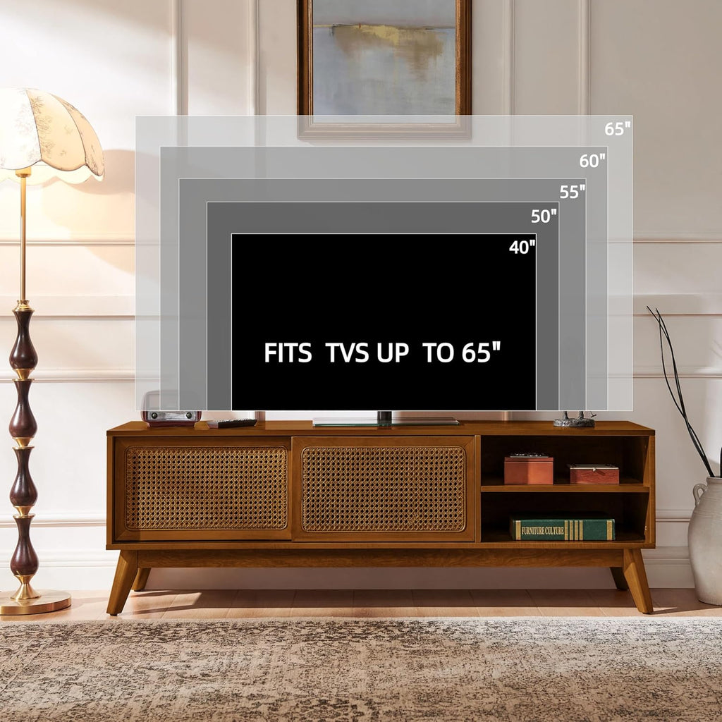 Lktart Rattan TV Stand