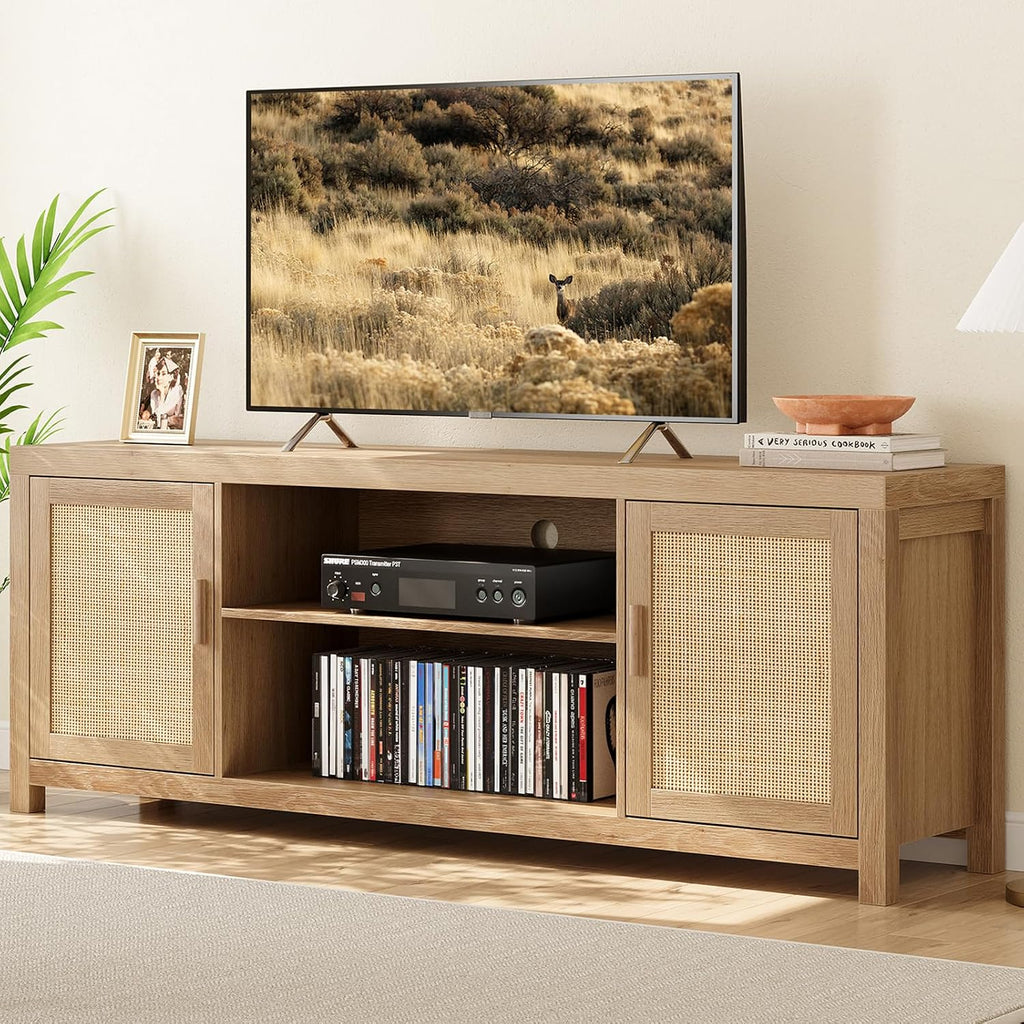 Rattan TV Stand Entertainment