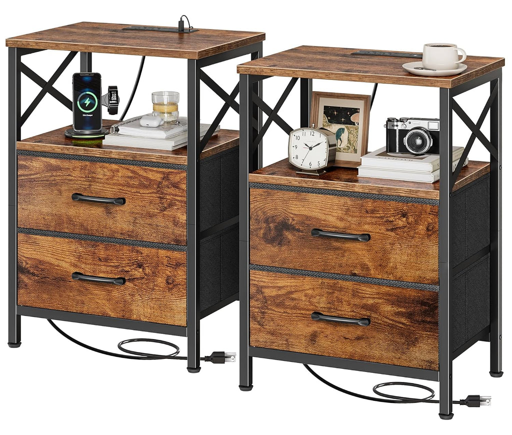 Nightstands Stand Table Usb-c