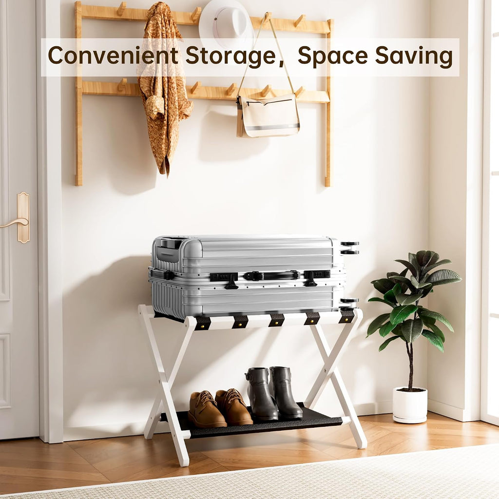 Flyjoe Luggage Rack Solid
