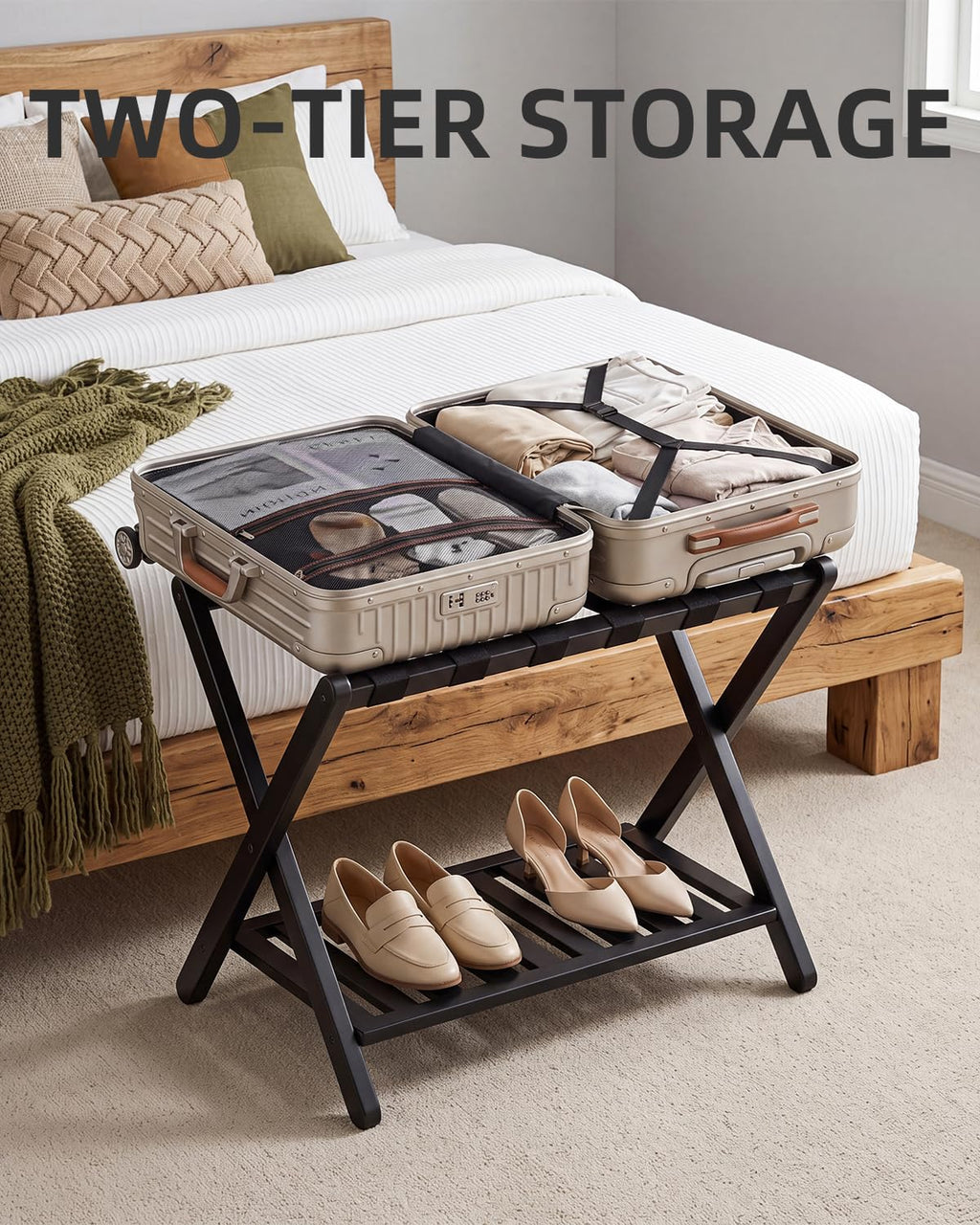 Smibuy Luggage Rack