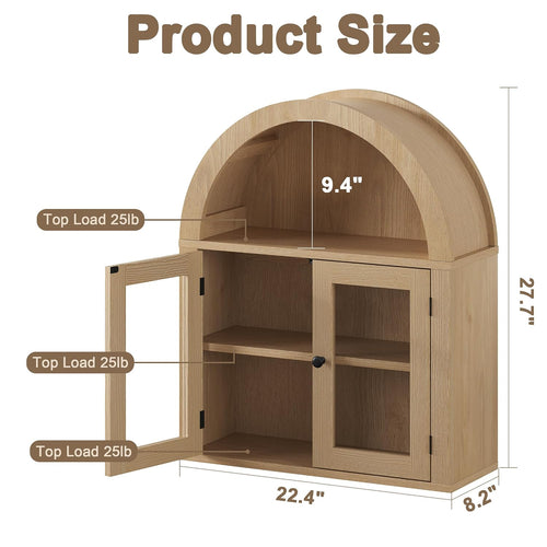 Arched Wall Cabinet Medicine