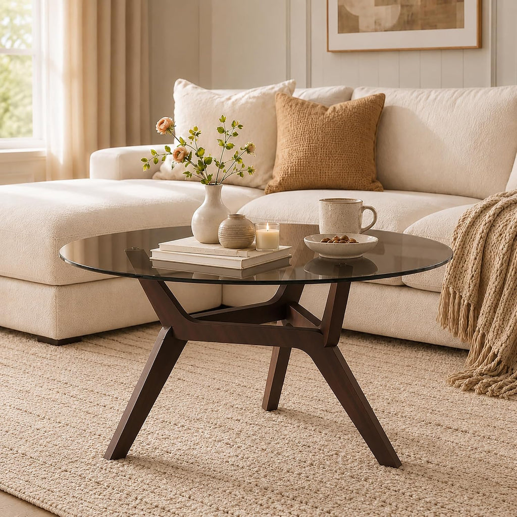 Coffee Table Clear Tempered