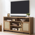 Rattan TV Stand Boho