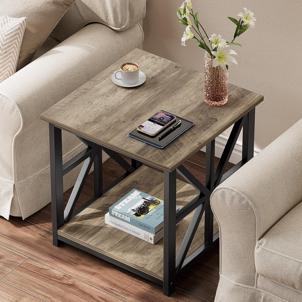 End Table X-shaped
