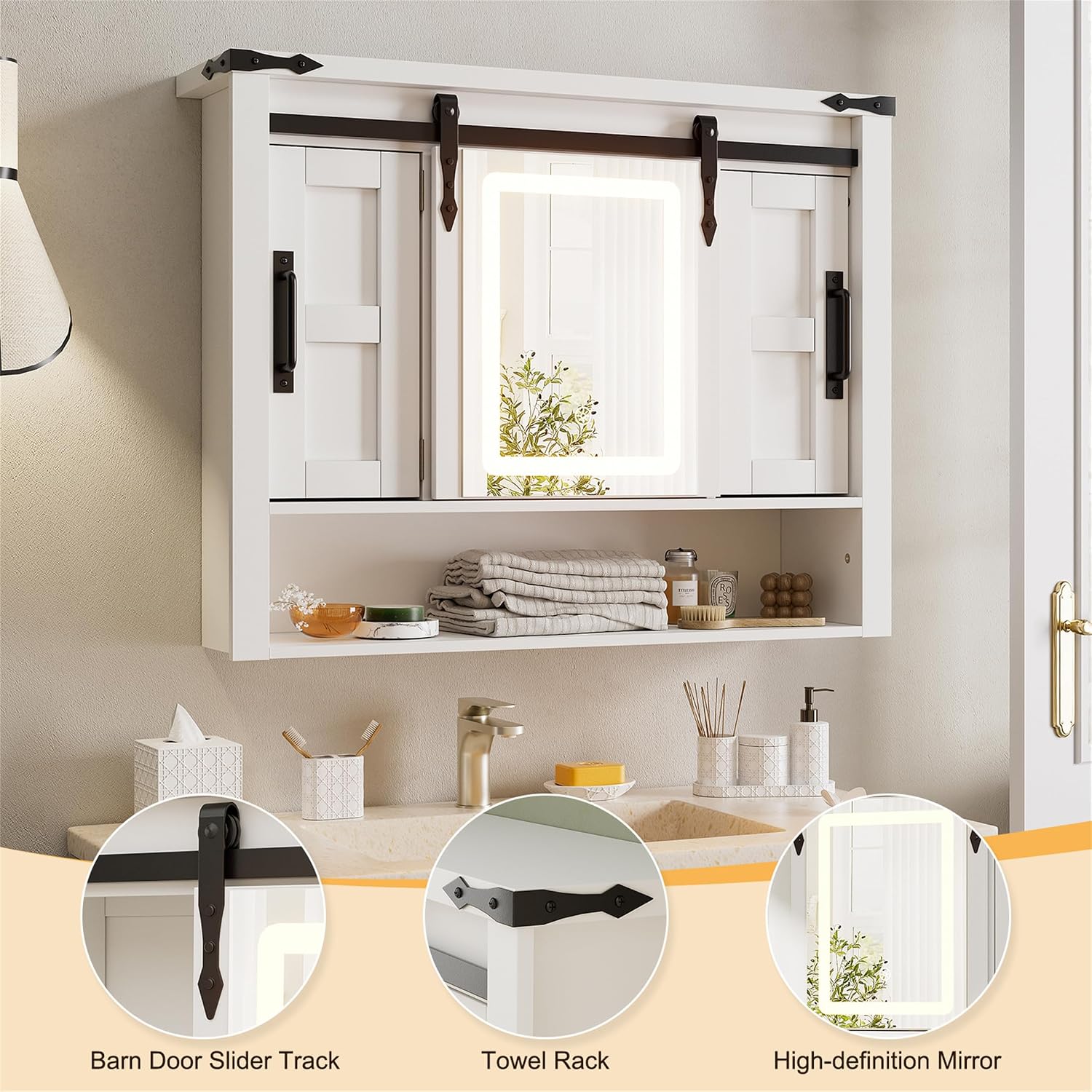 Medicine Cabinet Mirror,wall Wall