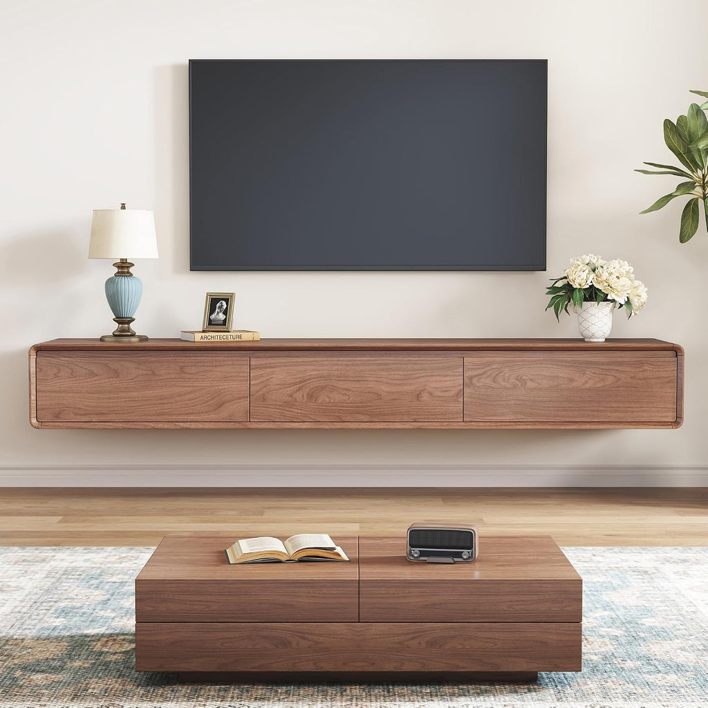 Floating TV Stand Wall