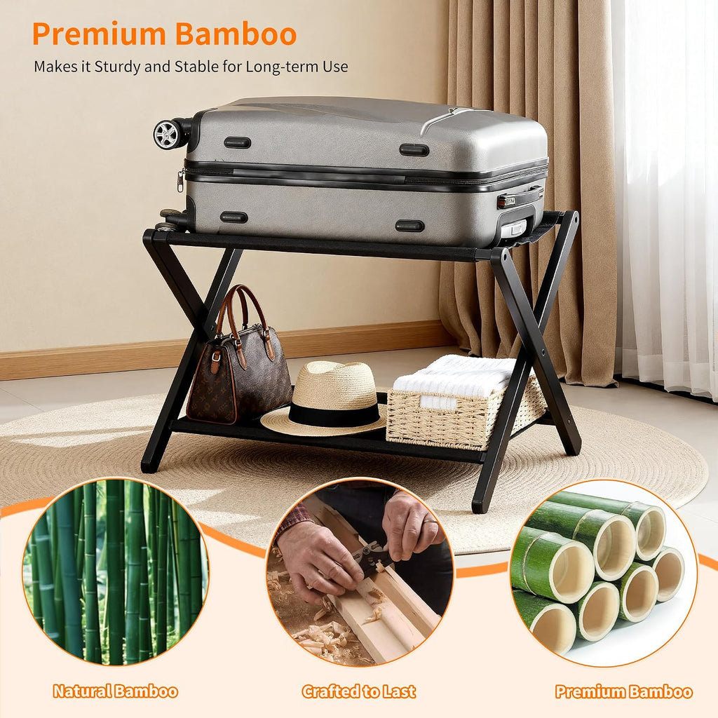Heybly Luggage Rack Suitcase