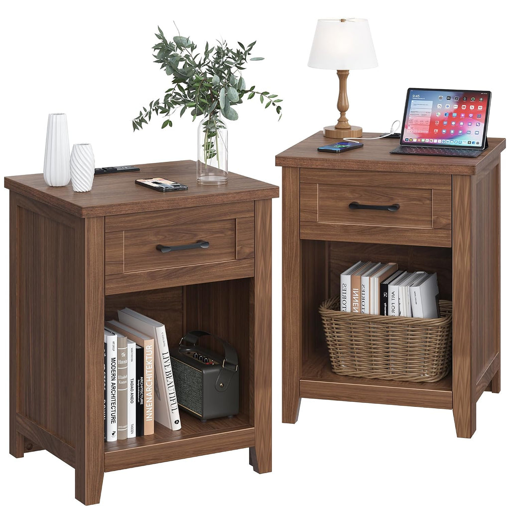 Decofy Nightstand End Tables