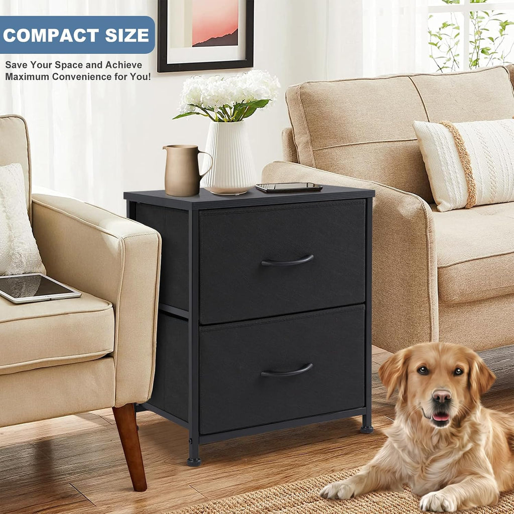 Dumos Nightstand Dresser End