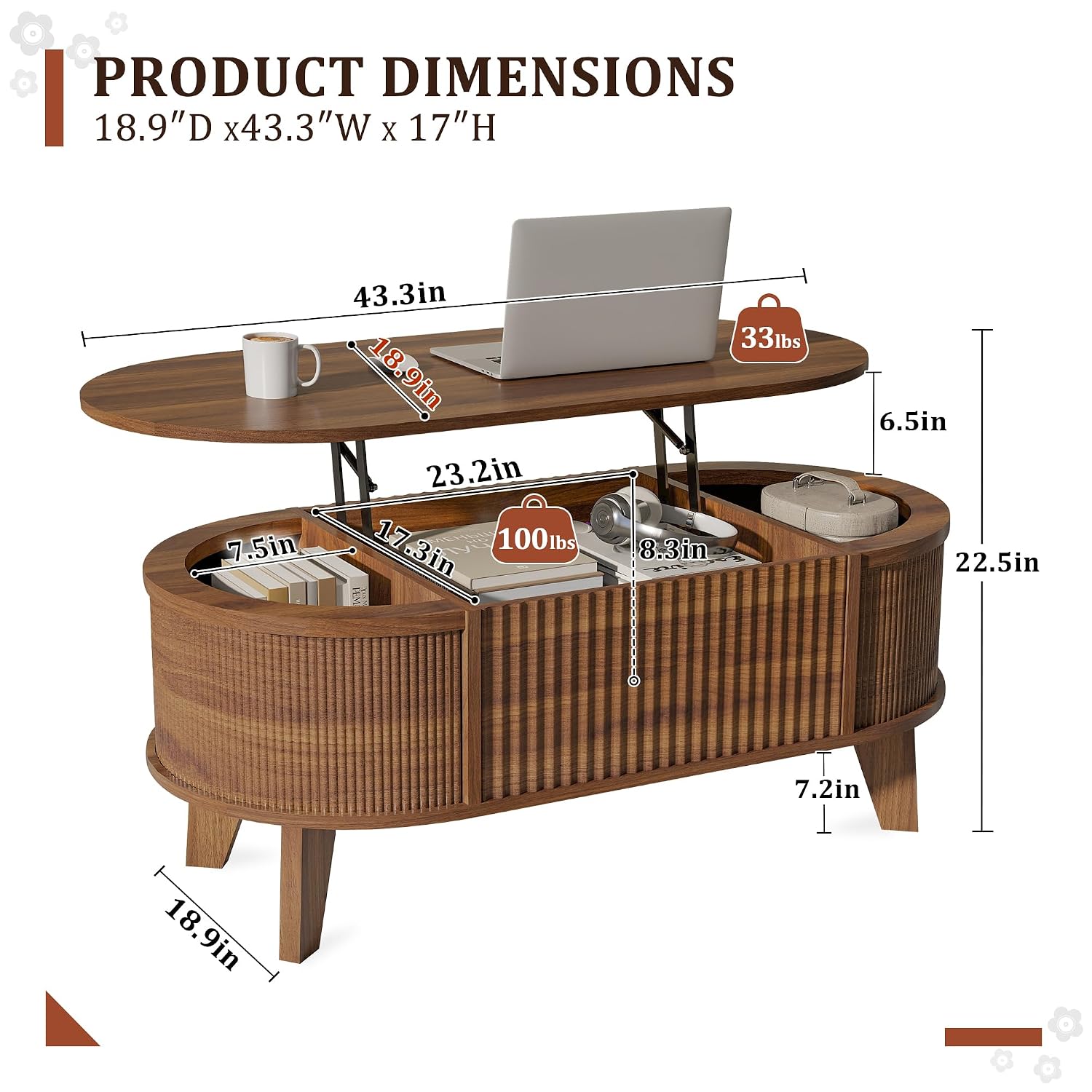Lift Top Coffee Table