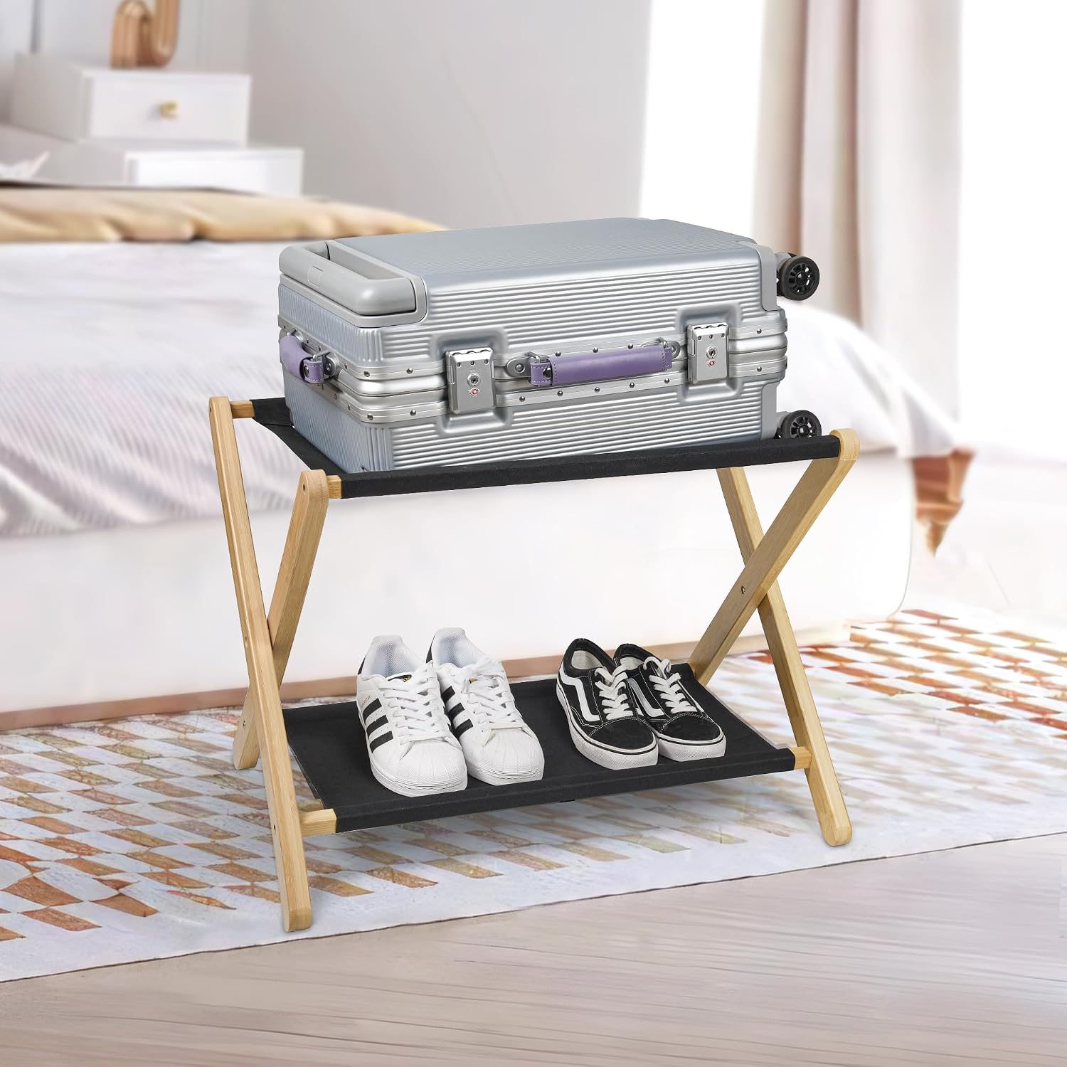 Vasmia Luggage Rack Suitcase