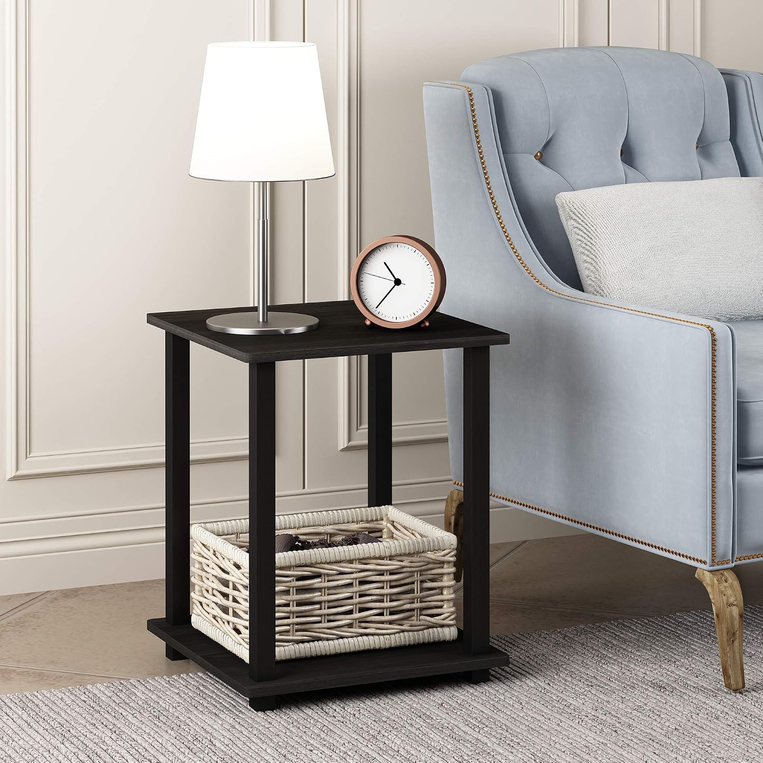 Simplistic Table End Nightstand