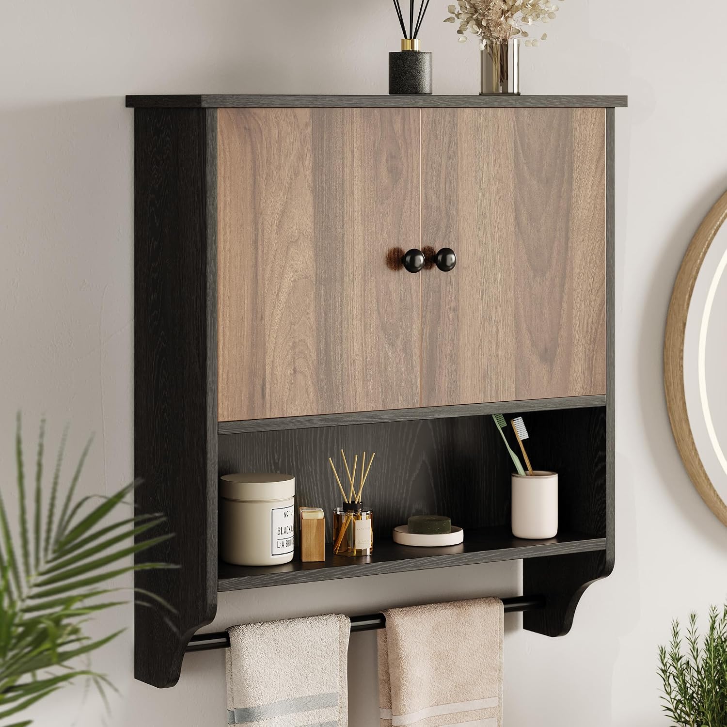 Luyfuitre Wall Cabinet Space