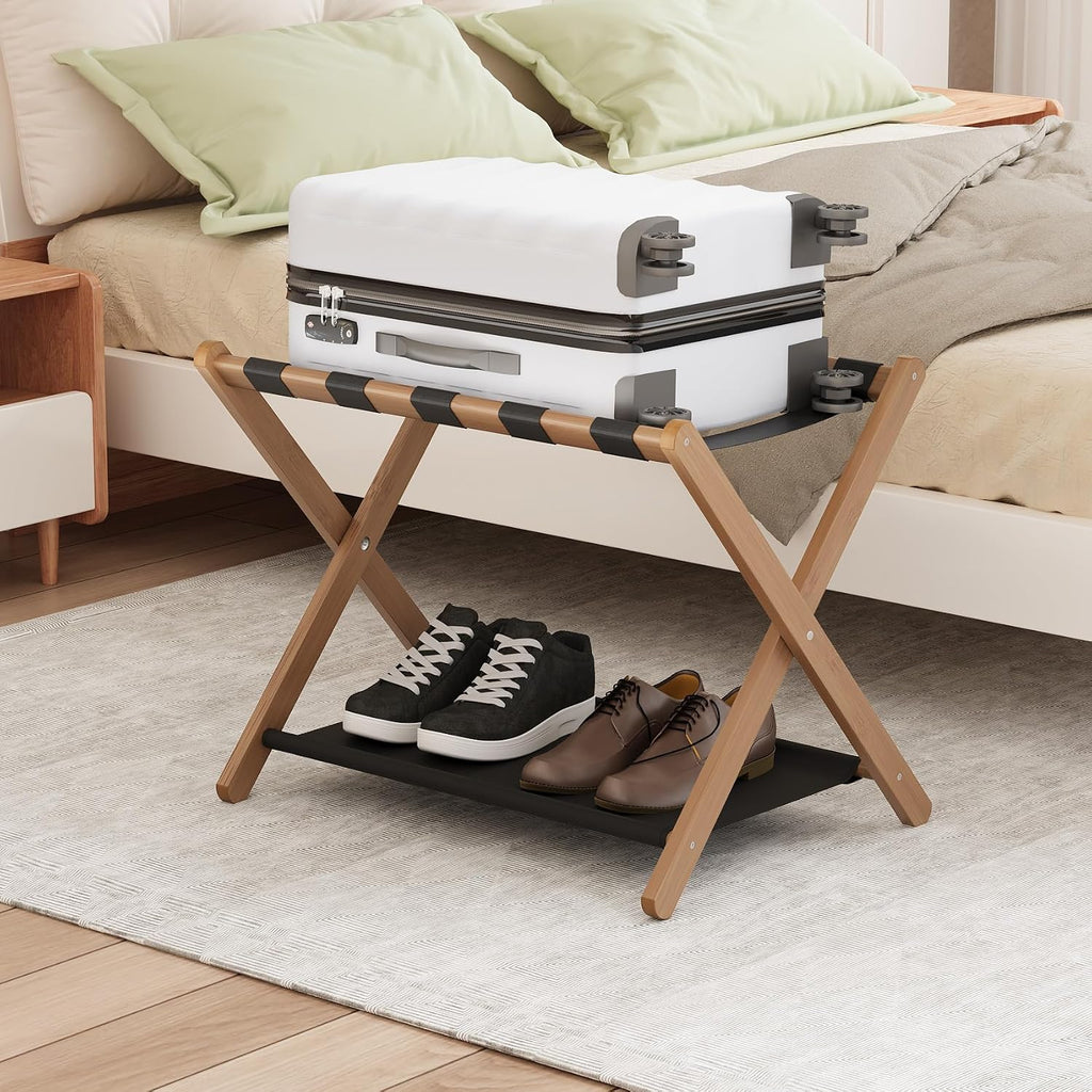Luggage Rack Suitcase Stand
