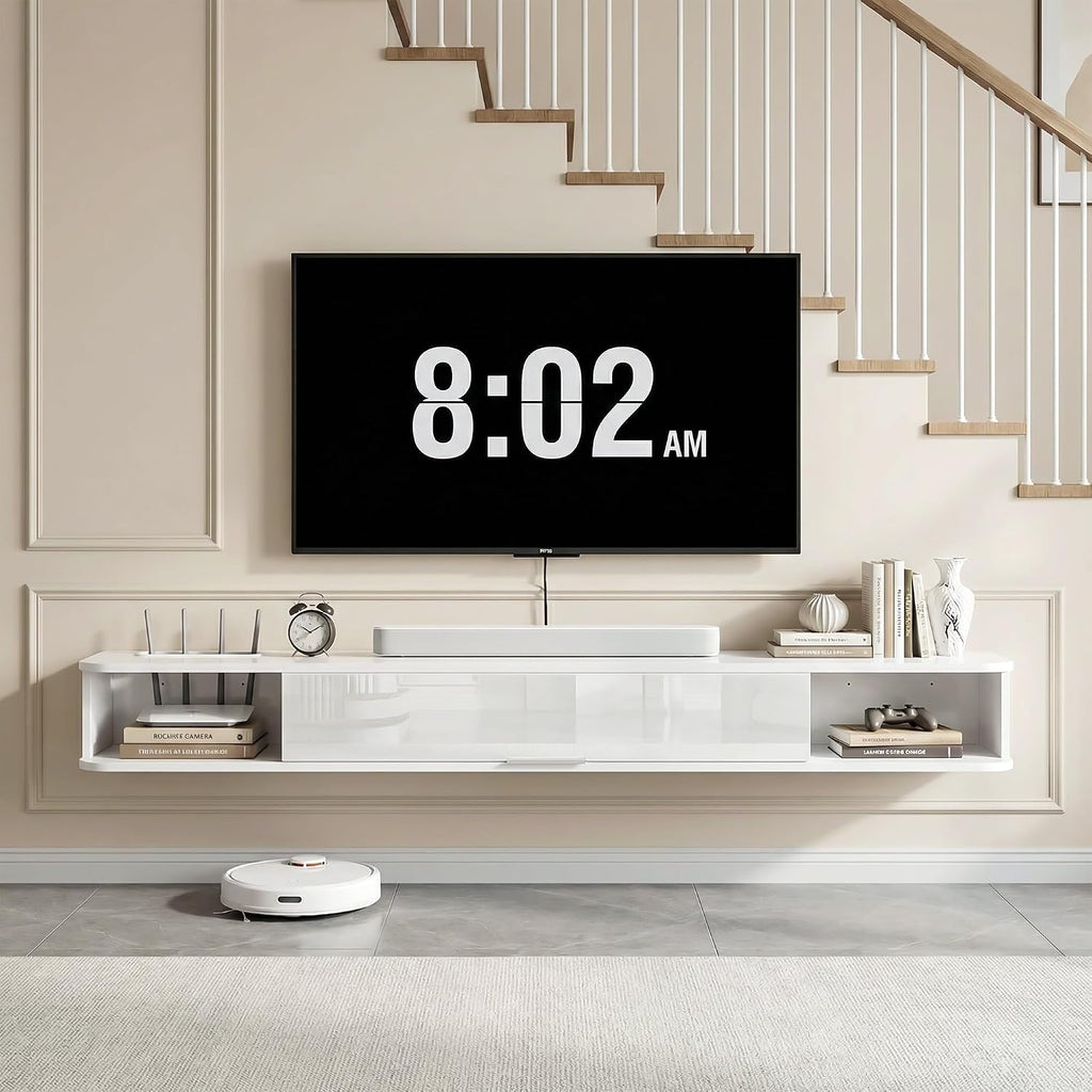 Quyze Gloss Floating TV