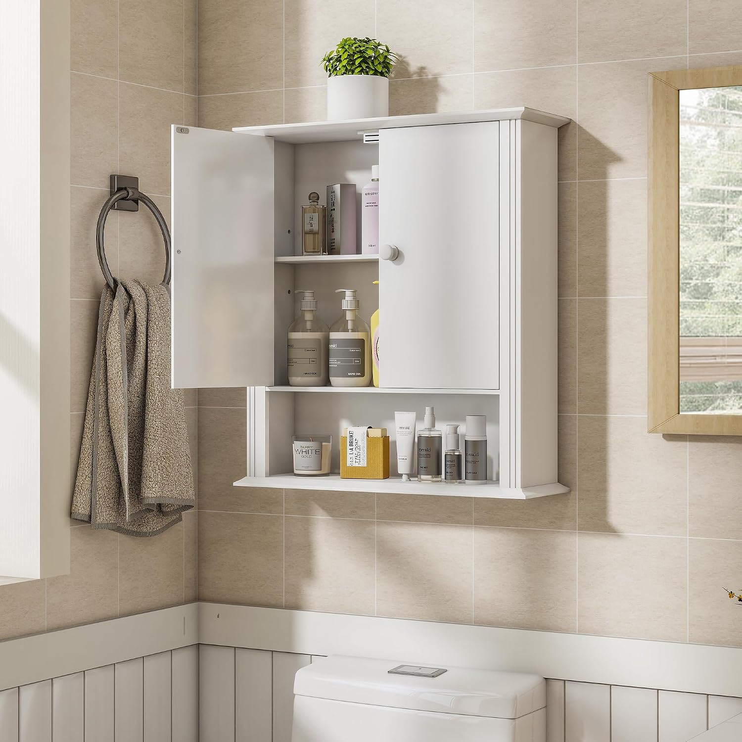 Uyihome Wall Mounted Medicine