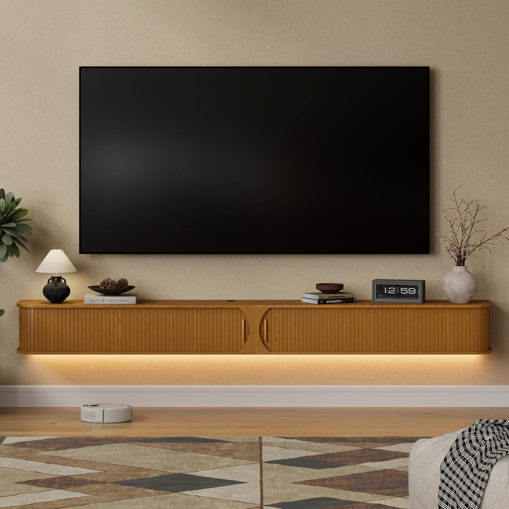 Floating TV Stand Console