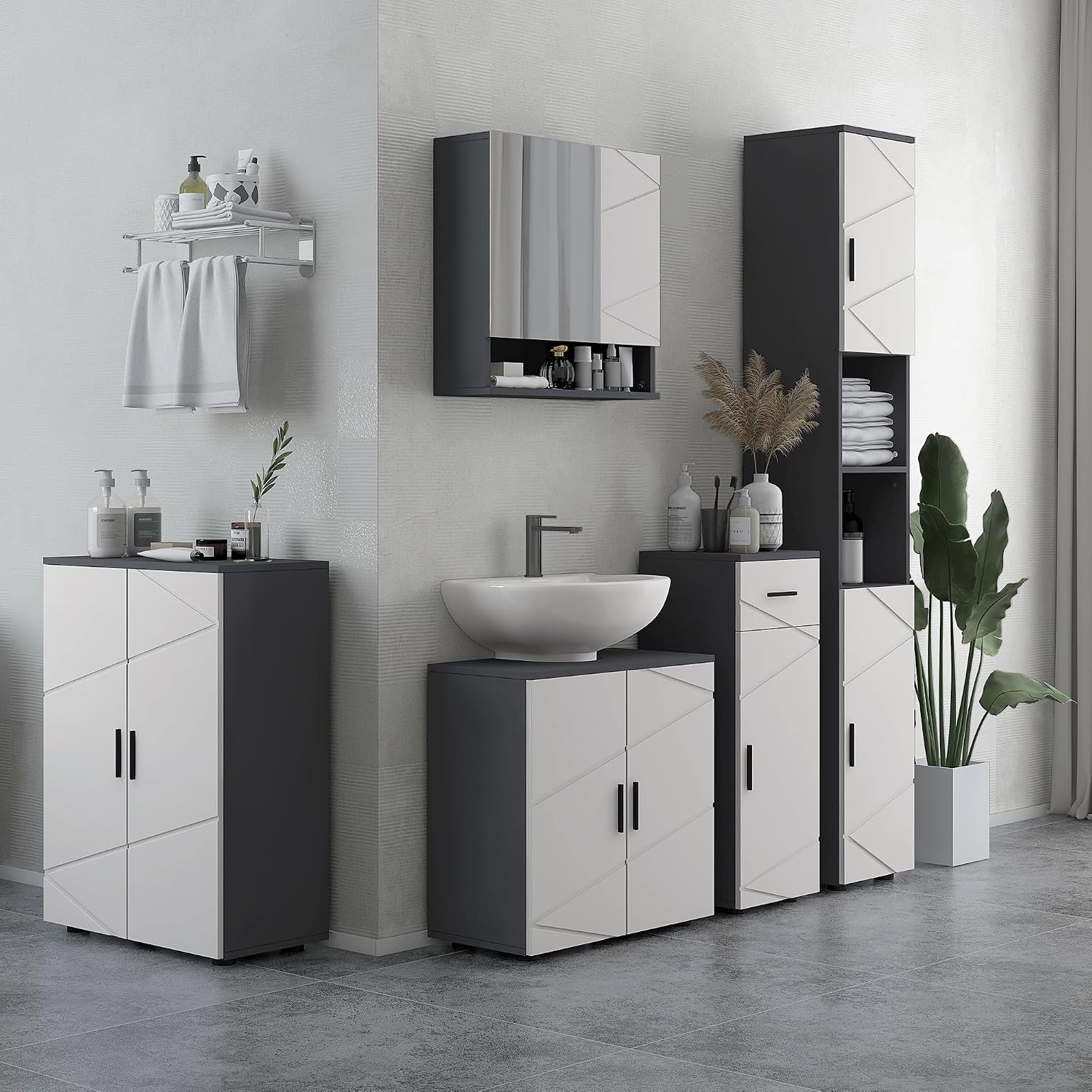 Wall-mounted Medicine Cabinet Mirror