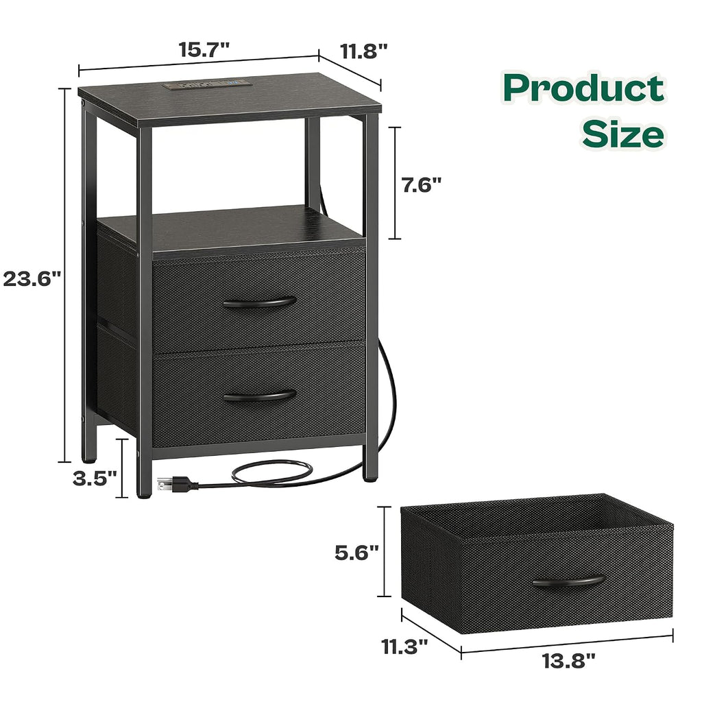 Night Stand Bed Table