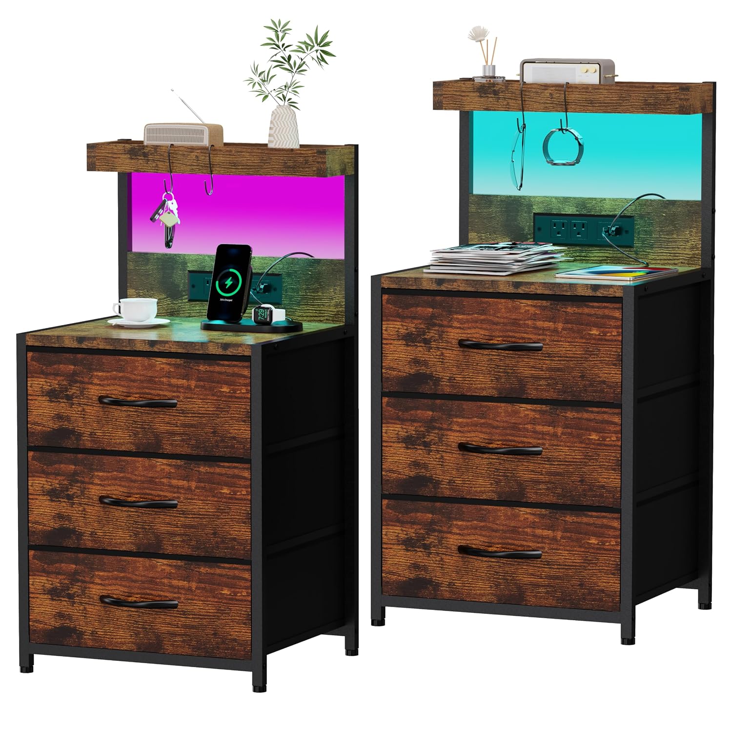 Szlhanjz Nightstands End Table