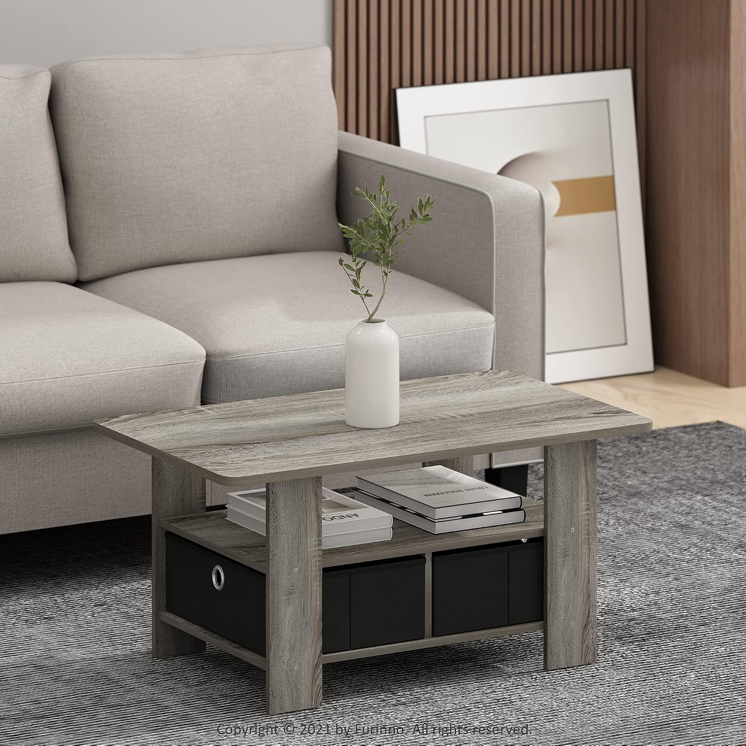 Andrey Coffee Table Bin