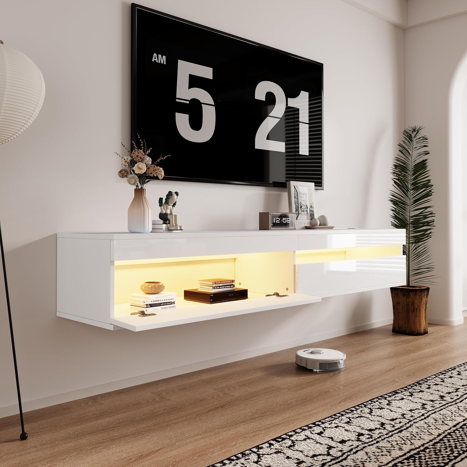 Basenji Floating TV Stand