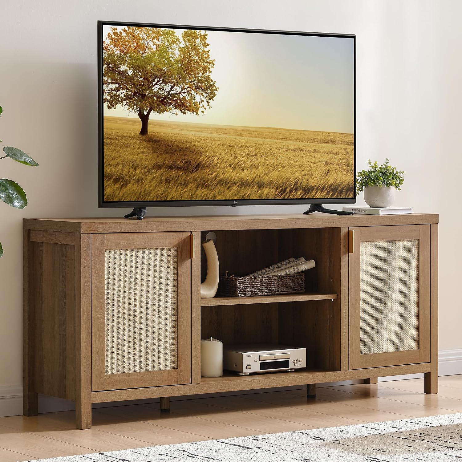 TV Stands Rattan Console