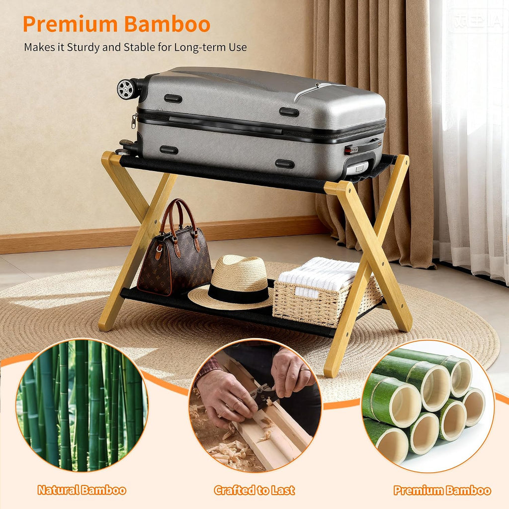 Heybly Luggage Rack Suitcase