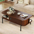Coffee Table Sliding Cabinet