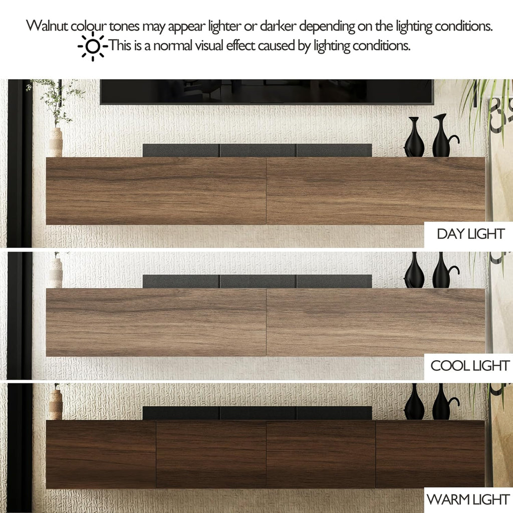 Qupui Wall-mounted Floating TV