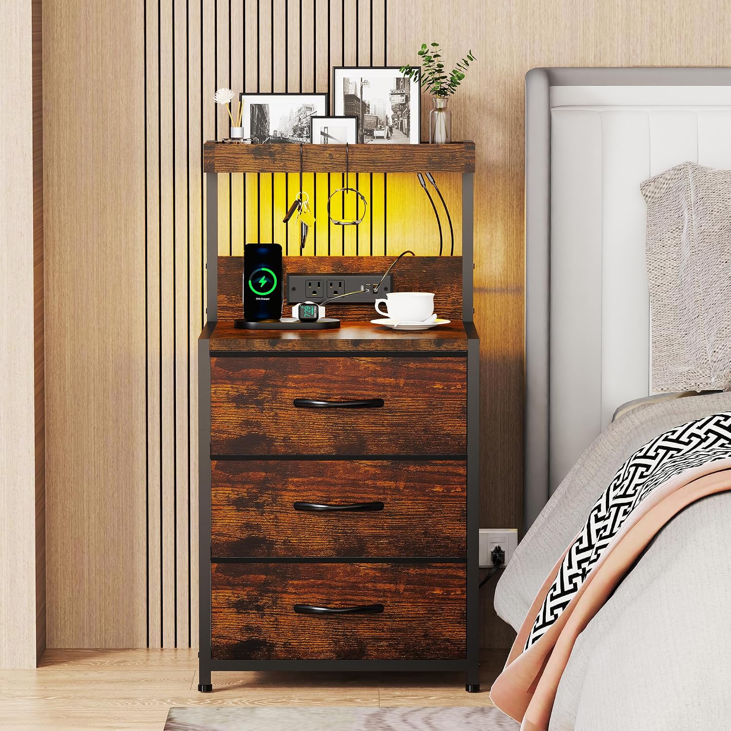 Szlhanjz Nightstands End Table