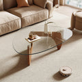 Coffee Table Triangle Tempered